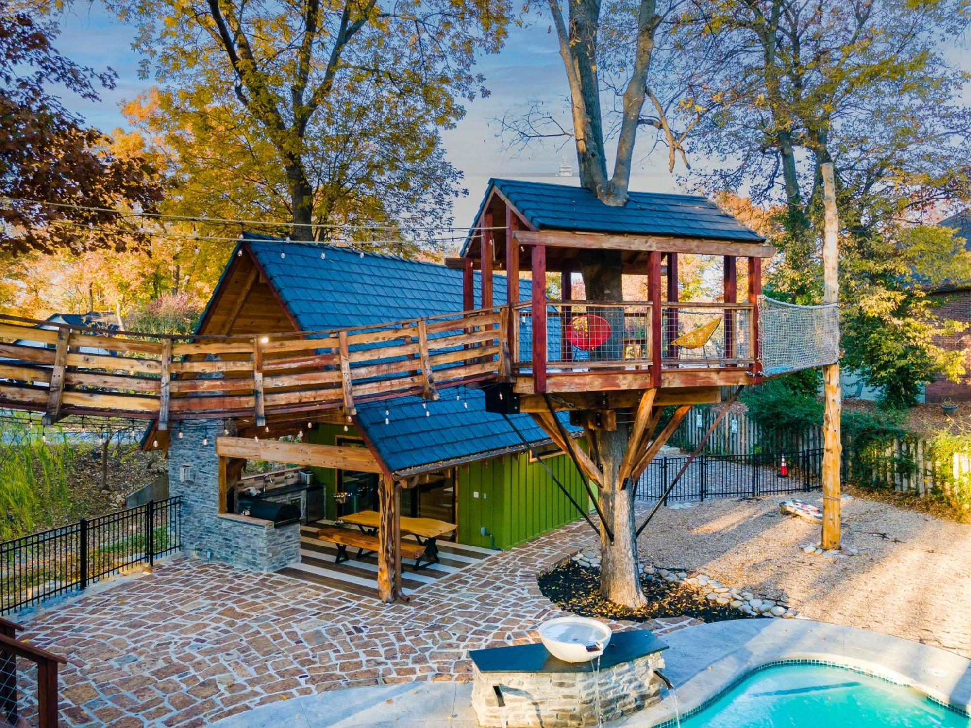 The Tree House In Bentonville Buitenkant foto
